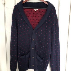 Merona Men’s Shawl Collar Cardigan